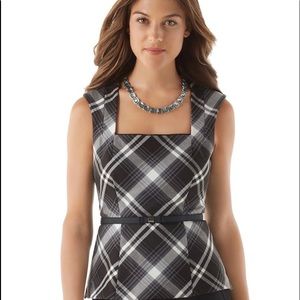 NWT WHBM Peplum Top